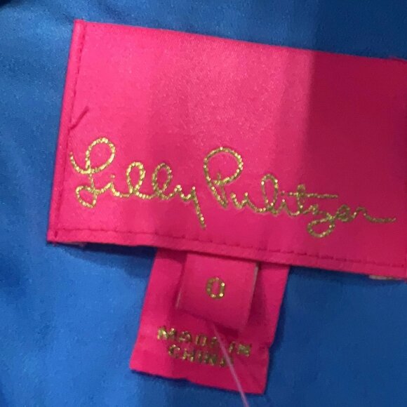 NWT Lilly Pulitzer Maurine Maxi Dress in Blue Thistle - Picture 13 of 13